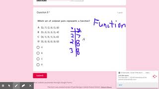 Function Assessment - Part 2 - Question 8