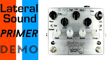 Analogue Filter Pedal With Loads Of Modulation Options - Lateral Sound Primer 2