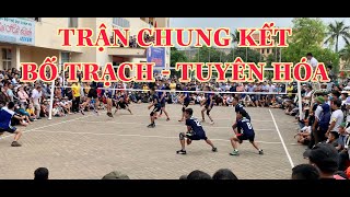 Chung kết giải bóng chuyền tỉnh Quảng Bình năm 2021: Bố Trạch gặp Tuyên Hóa.