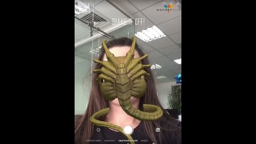 Face Hugger Augmented Reality - Shorts 02