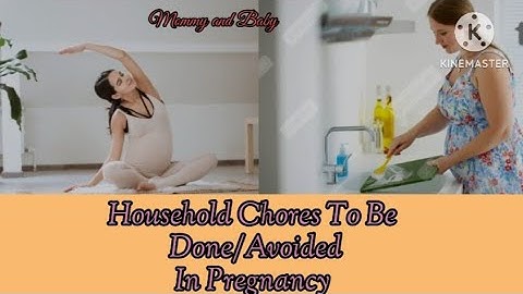 Household Chores that can be done/avoided in pregnancy//Pregnancy Care