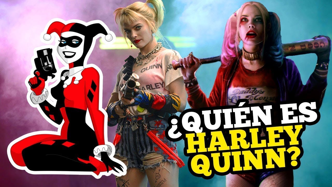 El Magnífico origen de HARLEY QUINN Escuadrón suicida-Aves de presa ...