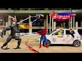 إتحاد سبيدرمان الإسود والأحمر معا للقضاء على الوحش ڤينوم والتخلص منه Spider Man الجزء الرابع 