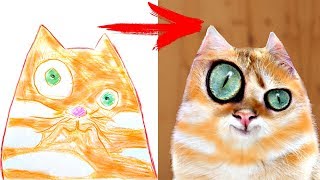 Детские Рисунки в Реальности Развлекательное Видео Для Детей Recreate Kids Monster Doodles Lion boy Детские Рисунки в Реальности Развлекательное Видео Для Детей Recreate Kids Monster Doodles Lion boy