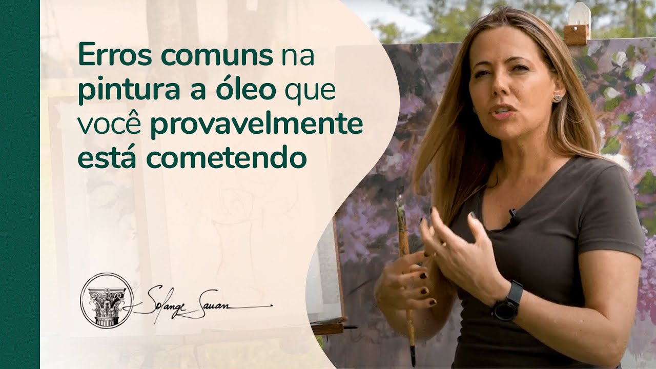 Erros comuns na pintura a óleo que você provavelmente está cometendo