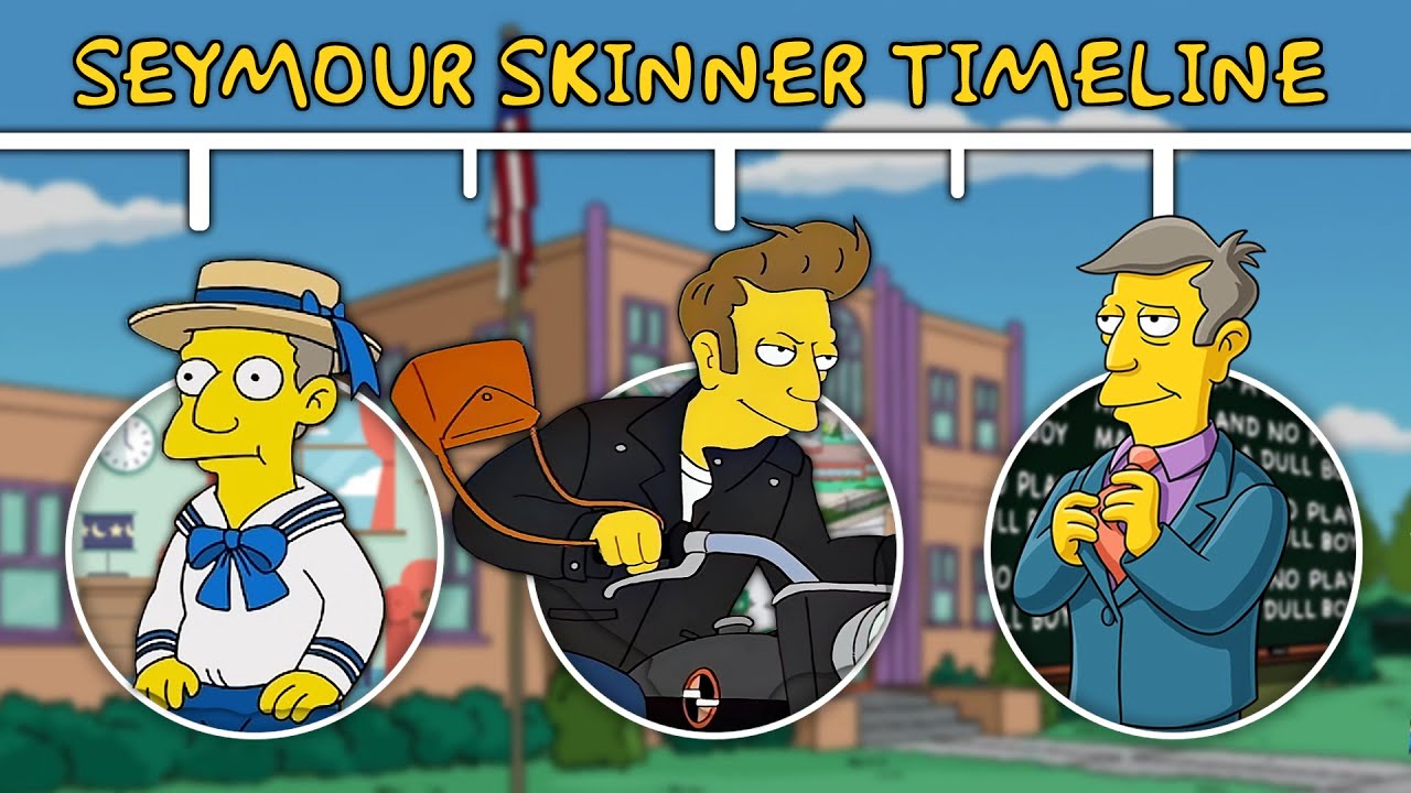 The Complete Seymour Skinner Timeline YouTube The Complete Seymour Skinner Timeline YouTube
