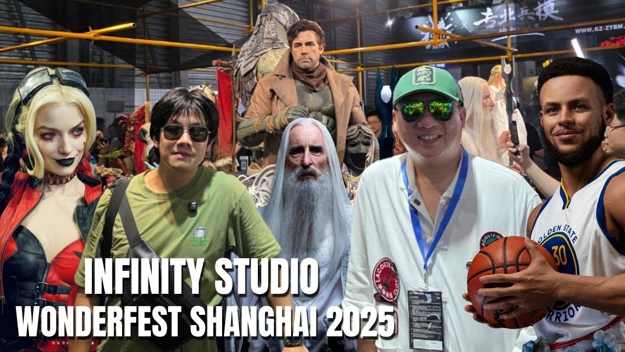 Infinity Studio Booth Wonderfest 2025 Shanghai | VVIP TOYS | Frans Sanjaya
