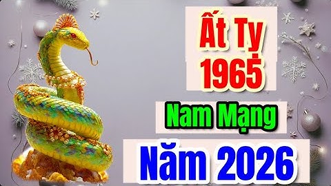 Vận trình tuổi Ất Tỵ 1965 Năm 2026 Nam Mạng như một bức tranh nhiều màu: hung – cát đan xen