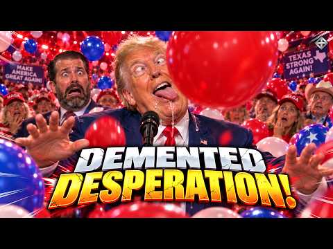 Trump DRUNK AF?! Begs GROVELS TELLS MAGA to CHEAT "HELP ME" Repeats ILLEGAL BRIBE Stares CROWD WALKS