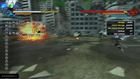 DBXV2 Fused Zamasu freestyle tech combo demonstration