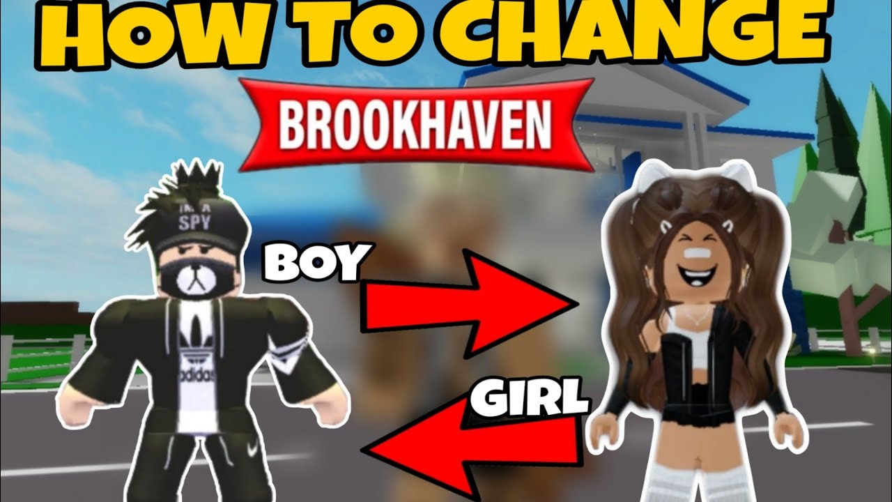 How To Change Into Boy or Girl In Brookhaven! New Body Type Update
