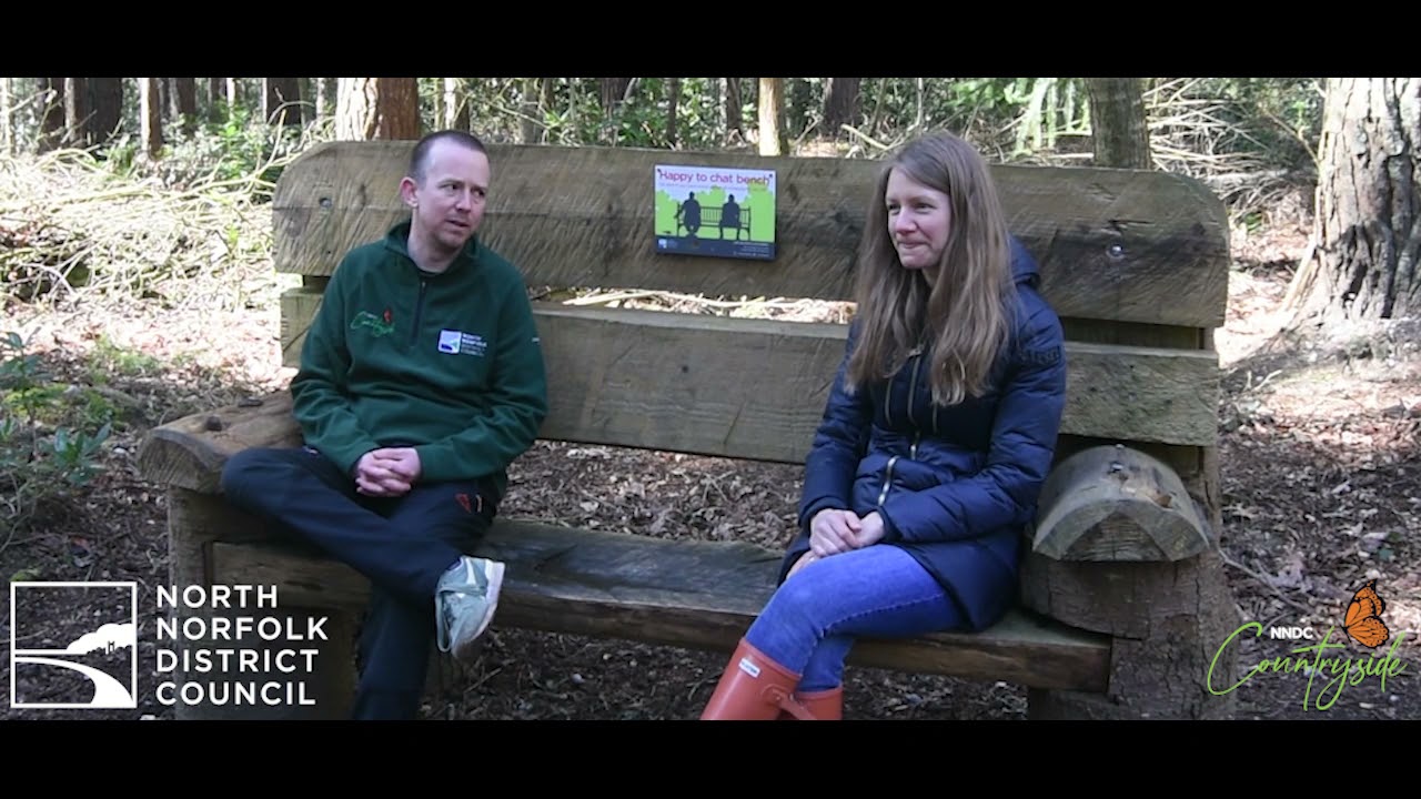 Happy to Chat benches - YouTube