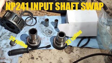 Dodge NP241 DLD NV4500 Input Shaft Swap