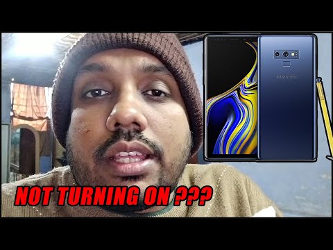 Samsung Galaxy Note 9 not Turning On (SOLVED)