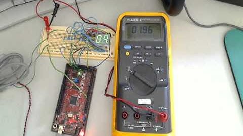 2-1/2 Digit Voltmeter vs Fluke 87 -- ChipKit Max32