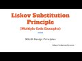 Liskov Substitution Principle | SOLID Principles | Multiple Code Examples