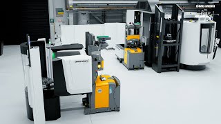 DMG MORI - PH-AGV und TH-AGV - Palettenautomation und Werkzeugautomation in Perfektion