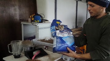 Making green sand - Casting #1