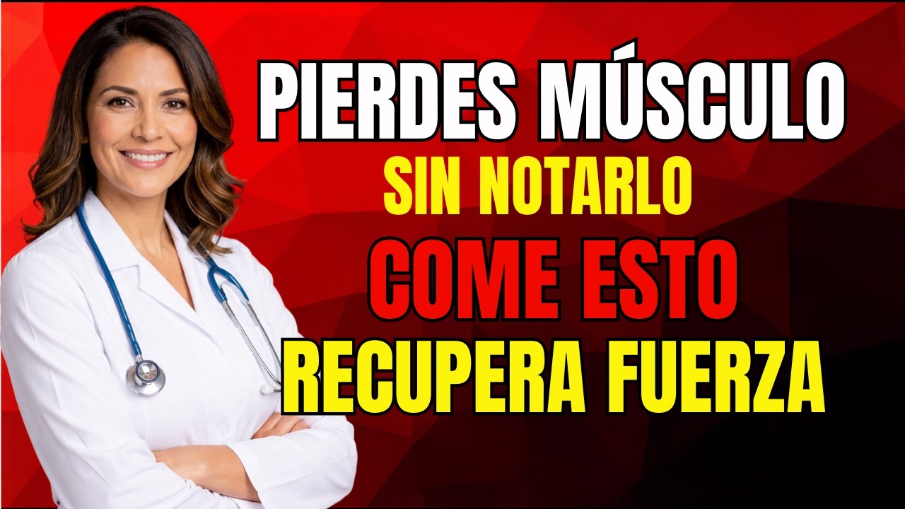 El error que acelera la sarcopenia (y el alimento barato que la frena)