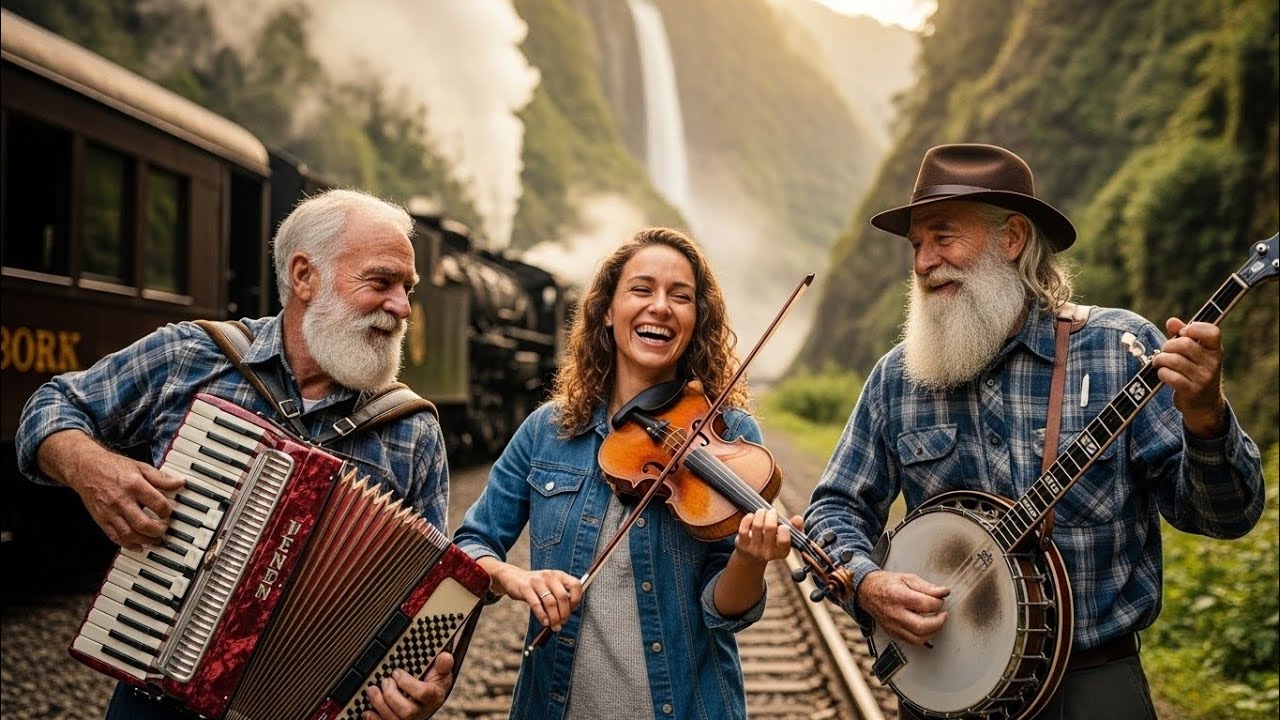Happy Bluegrass Schlager Instrumental 2026 | Joyful Folk Highway
