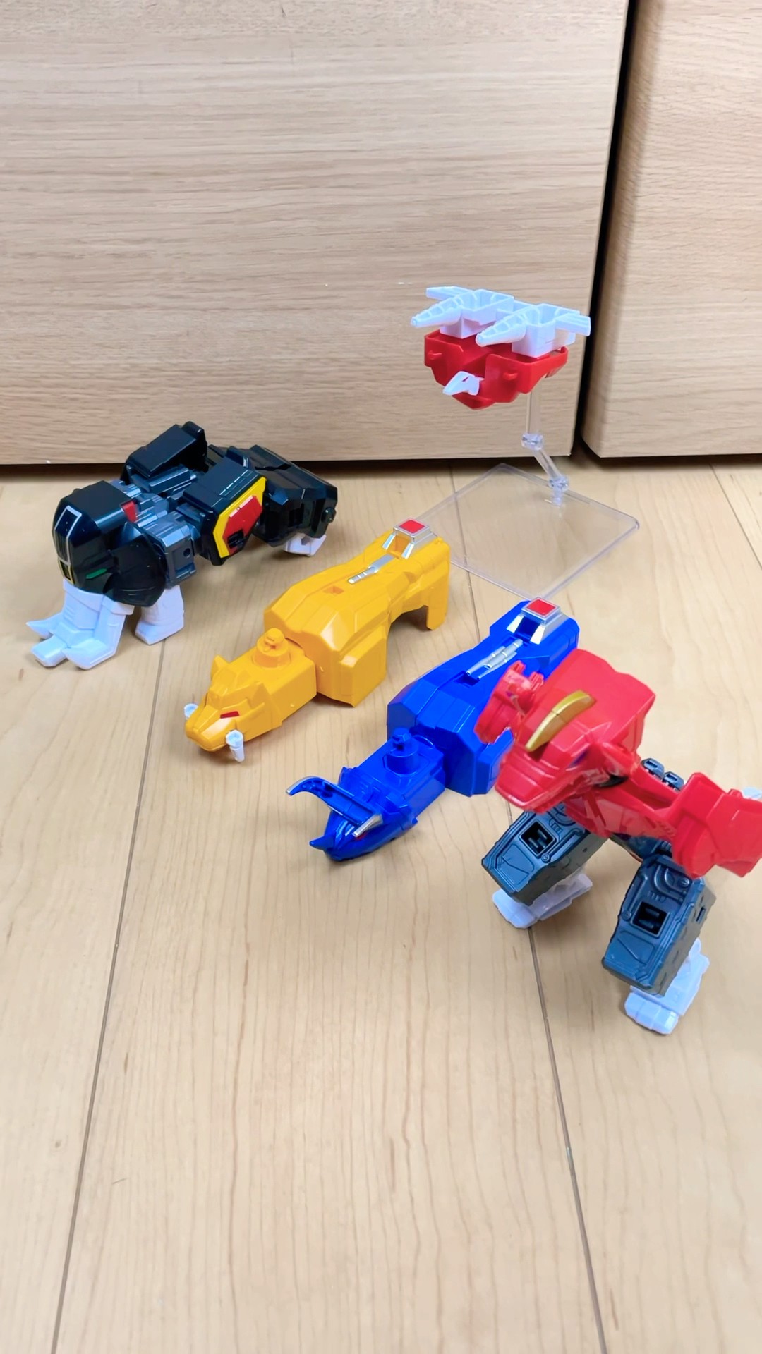 検証！アオシマミニ合体シリーズは本当に合体出来るのか！？の巻 - YouTube