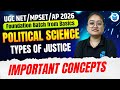 UGC NET/MP SET/AP Political Science 2026 | Types of Justice | UGC NET June 2026 | JRFAdda