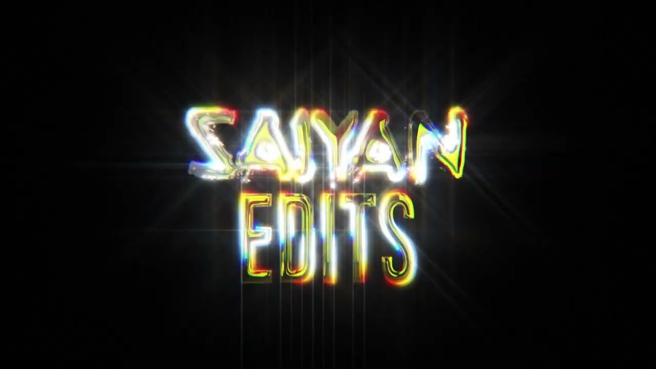 Shiny And Glossy Intro Animation | Saiyan Edits