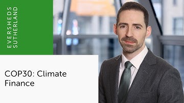 COP30: Climate finance