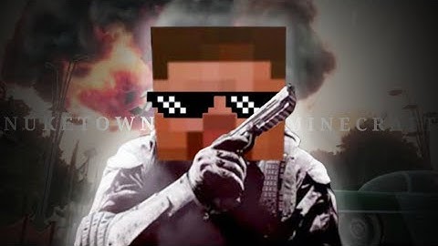 Minecraft Nuketown Map Overview