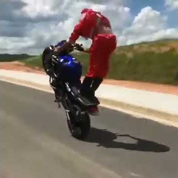 Papai Noel dando um grau