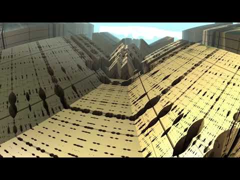 Old Space structure - 30 FPS - Full HD quality 3d Fractal Animation