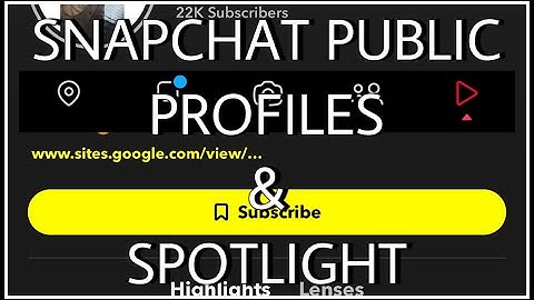 How To Get A Public Profile On Snapchat/Gold star | How To Get Verified | Snapchat spotlight