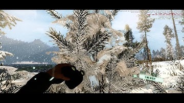 Custom Cryengine 3 Snow Forest Photoreal map 1080p