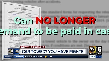 Car towed? What rights do you have?
