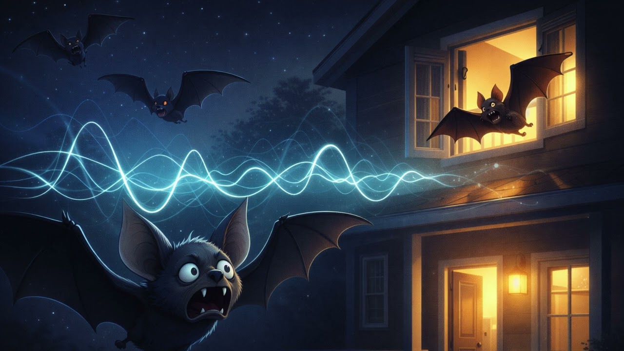 Suara Pengusir Kelelawar di dalam Rumah (play) Bat Repellent Sounds Inside the House