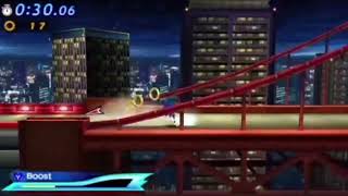 Trevell as Sonic vs Terry as Shadow in a race
