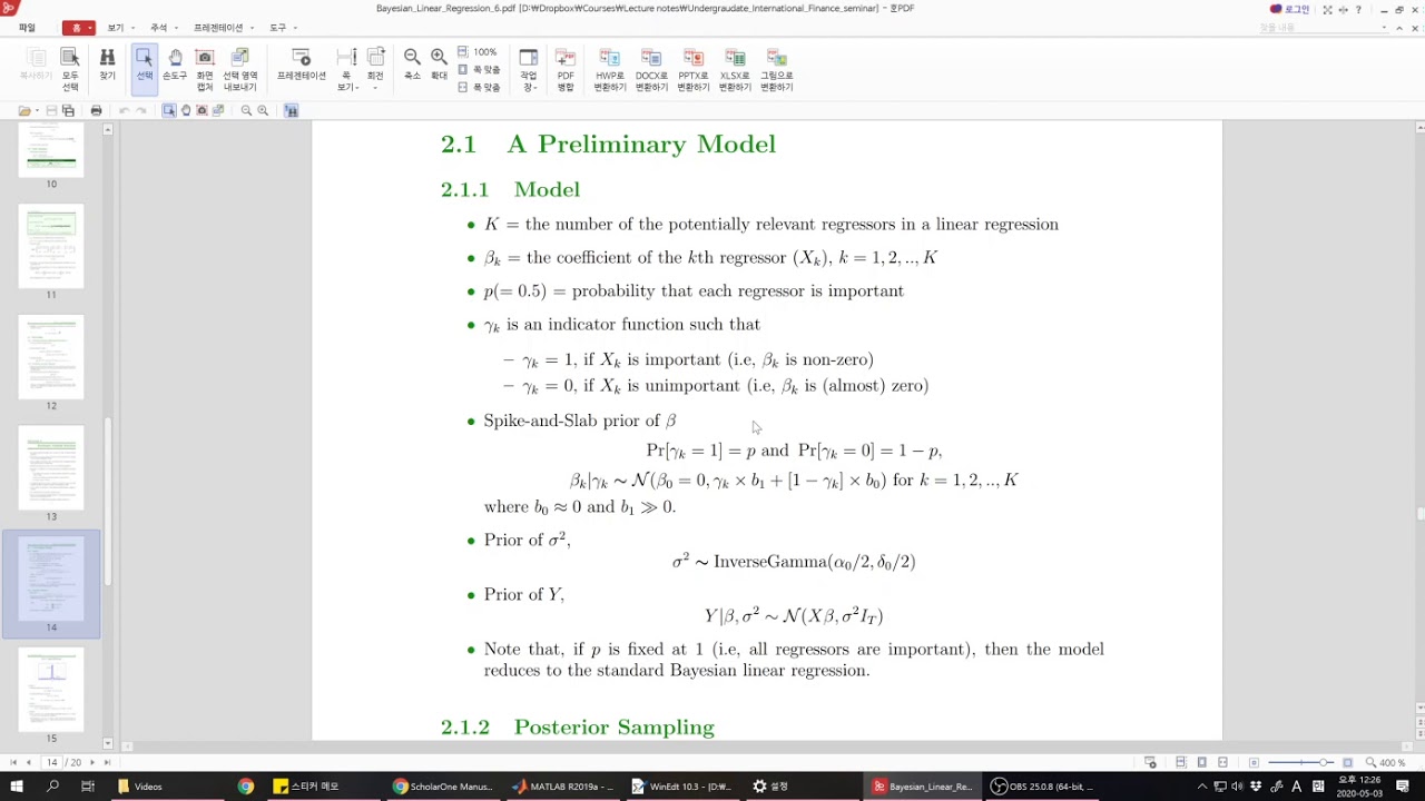 Bayesian Linear regression 29 - YouTube