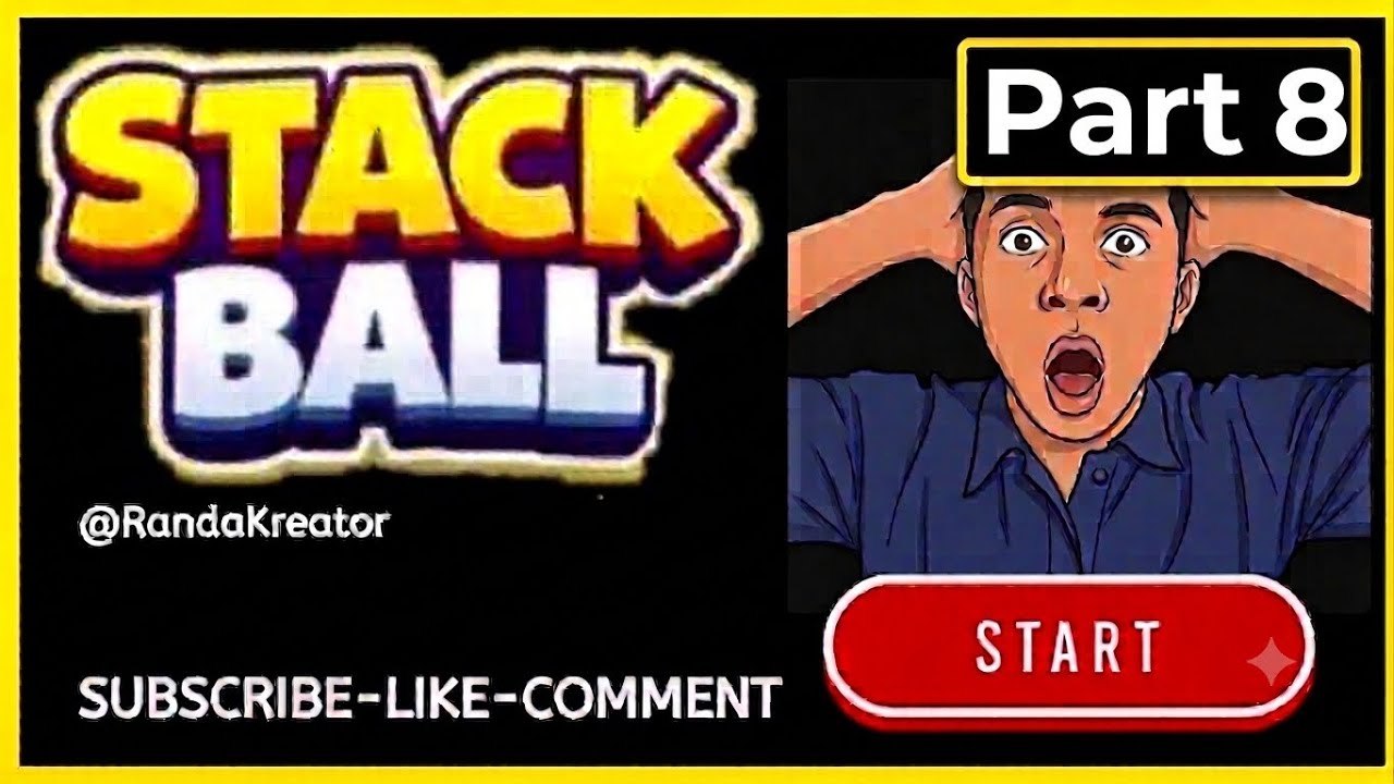 LIVE GAME STACK BALL Part 8