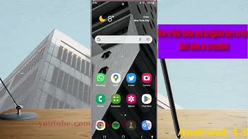 Samsung Galaxy S23 Ultra : How to hide status and navigation bars so they don