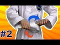 Как завязать пояс. Способ № 2. Тхэквондо