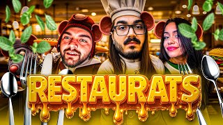 4 FARE BİR OLUP RESTORANTI BATIRDIK | RESTAURATS @Ebonivon @Cansuiv