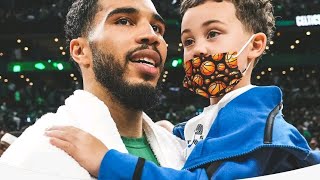 Best Moment of Deuce Tatum With His Dad Jayson Tatum Before and After The Game.