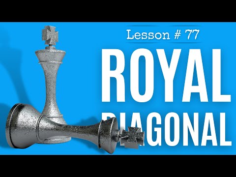 Chess Lesson # 77: Royal Diagonal | Kings and Pawns Endgames In Chess