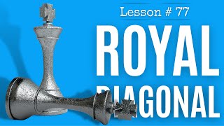 Chess Lesson # 77: Royal Diagonal | Kings and Pawns Endgames In Chess screenshot 4