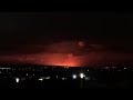 Iceland volcano 🌋 video recorded from reykjavik