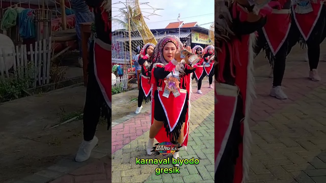karnaval di kampung viral