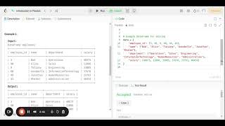 Python -Pandas - Leet code Display the First Three Rows Pandas