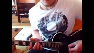 A Day to Remember - Paranoia (Guitar cover)