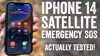 iPhone 14 Satellite SOS Tested & Review: How it actually works!