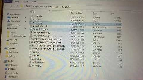 Finding Nemo: ExtractPcGhg - ghg just gives you a mtl file only (NO NOESIS SCRIPT IMPORTER)